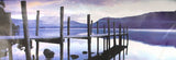 Wooden Jetty and Mountains 165cm x 60cm