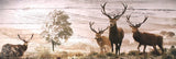 Wild Deers 165cm x 60cm