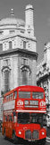 London Red Bus 139 60cm x 165cm