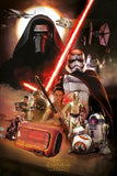 Star Wars - The Force Awakens Montage 68cm x 98cm