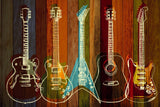 Guitar Collection 98cm x 68cm