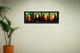 Bob Marley Collage 165cm x 60cm