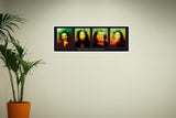 Bob Marley Collage 165cm x 60cm
