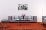 Camargue Horses 98cm x 68cm