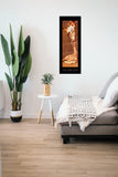 The First Kiss Giraffes 60cm x 165cm