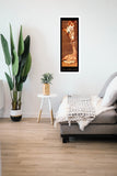 The First Kiss Giraffes 60cm x 165cm