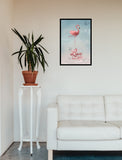 Flamingo Chic 68cm x 98cm