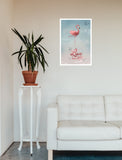 Flamingo Chic 68cm x 98cm