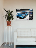 Ford GT 98cm x 68cm