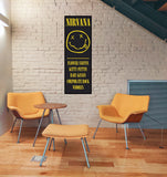 Nirvana Yellow Smiley 60cm x 165cm