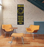 Nirvana Yellow Smiley 60cm x 165cm