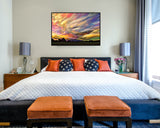 Pastel Clouds Sunset Spectrum 98cm x 68cm