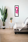 Pink Flamingo 37cm x 98cm