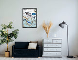 Sharks Charts 68cm x 98cm