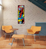 Spiderman Swing Comic 60cm x 165cm