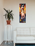 Wonder Woman Comic 60cm x 165cm