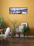 Wooden Jetty and Mountains 165cm x 60cm